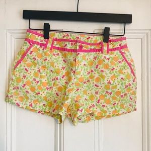 Lily Pulitzer Fresh Squeeze Girls Shorts, Women XS
